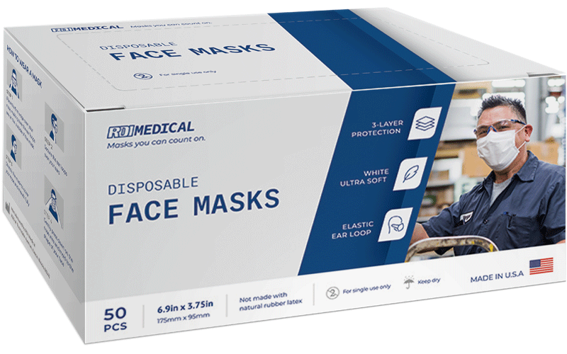 RDI Medical Disposable Face Masks